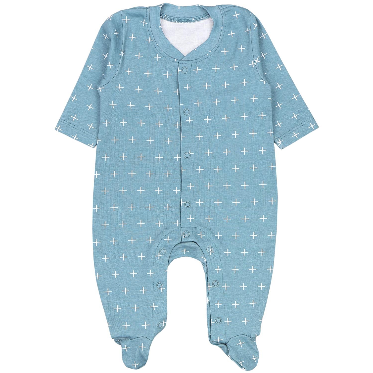 Schlafstrampler mit Fuß - 3er Set