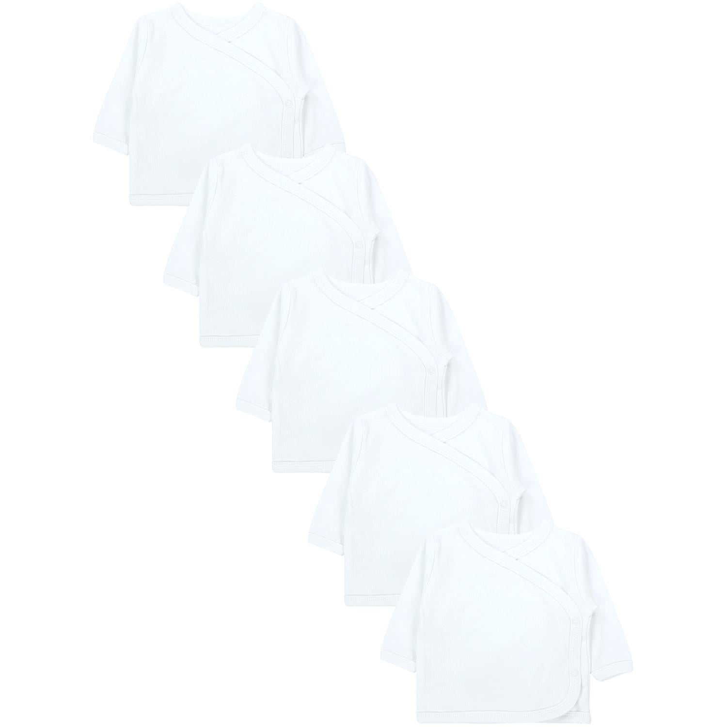 Langarm Wickelshirt- 5er Set