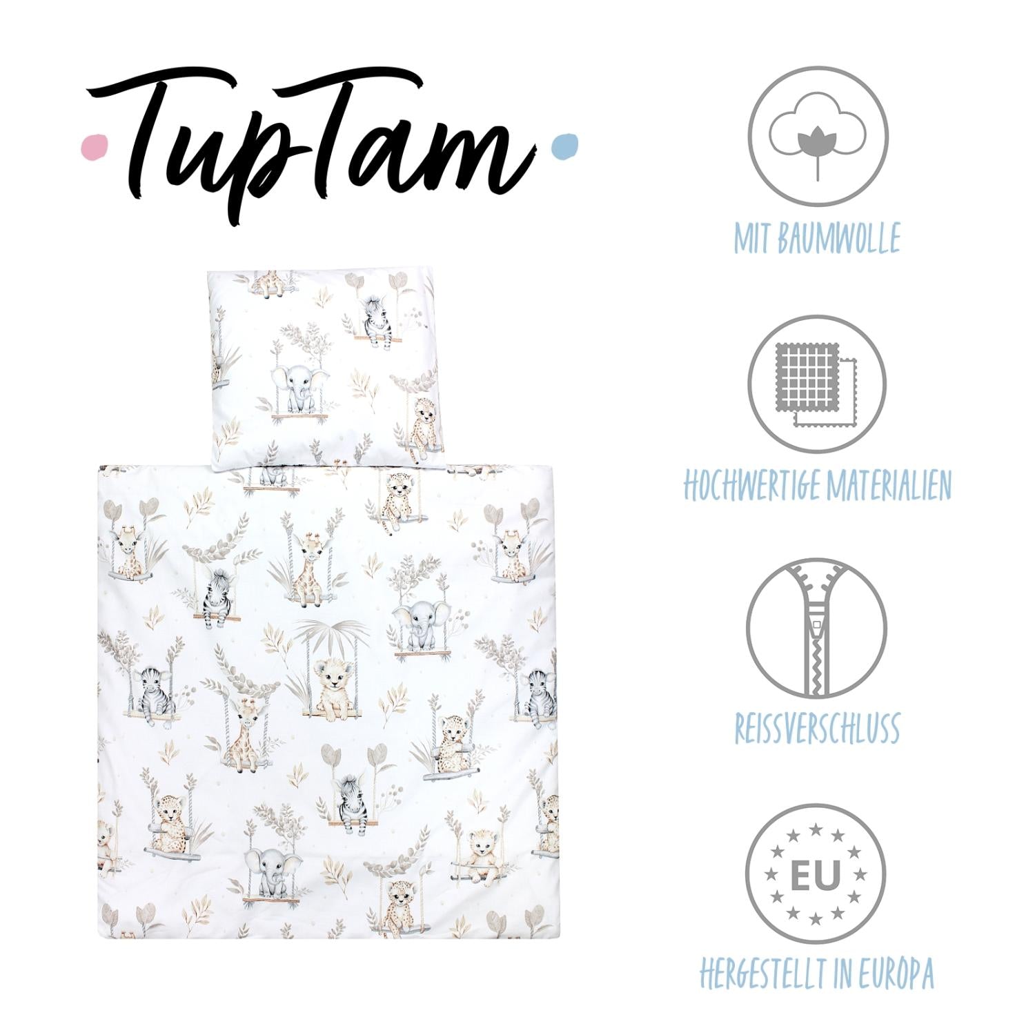 Bettdeckenset (4-teilig)