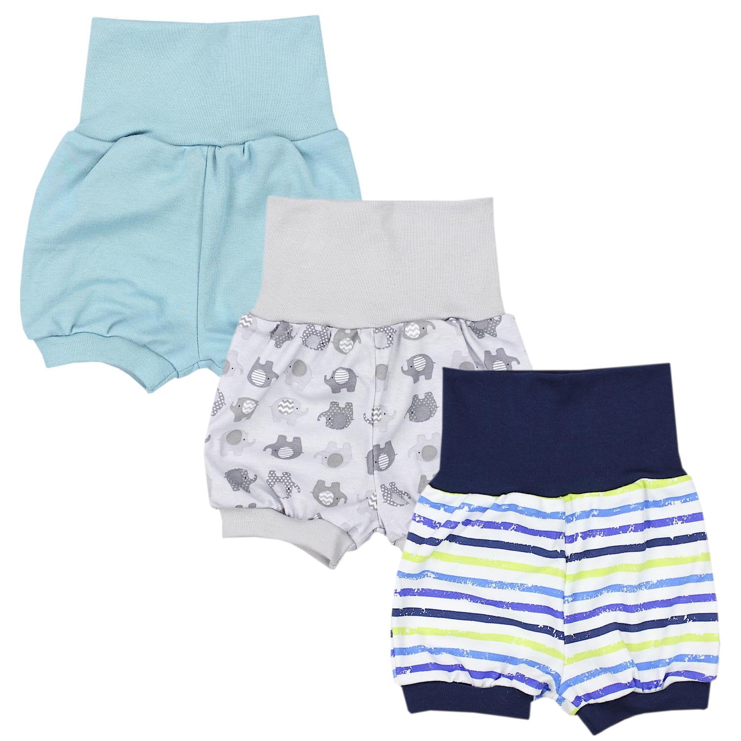 Baby Kurze Pumphose Sommershorts - 3er Set