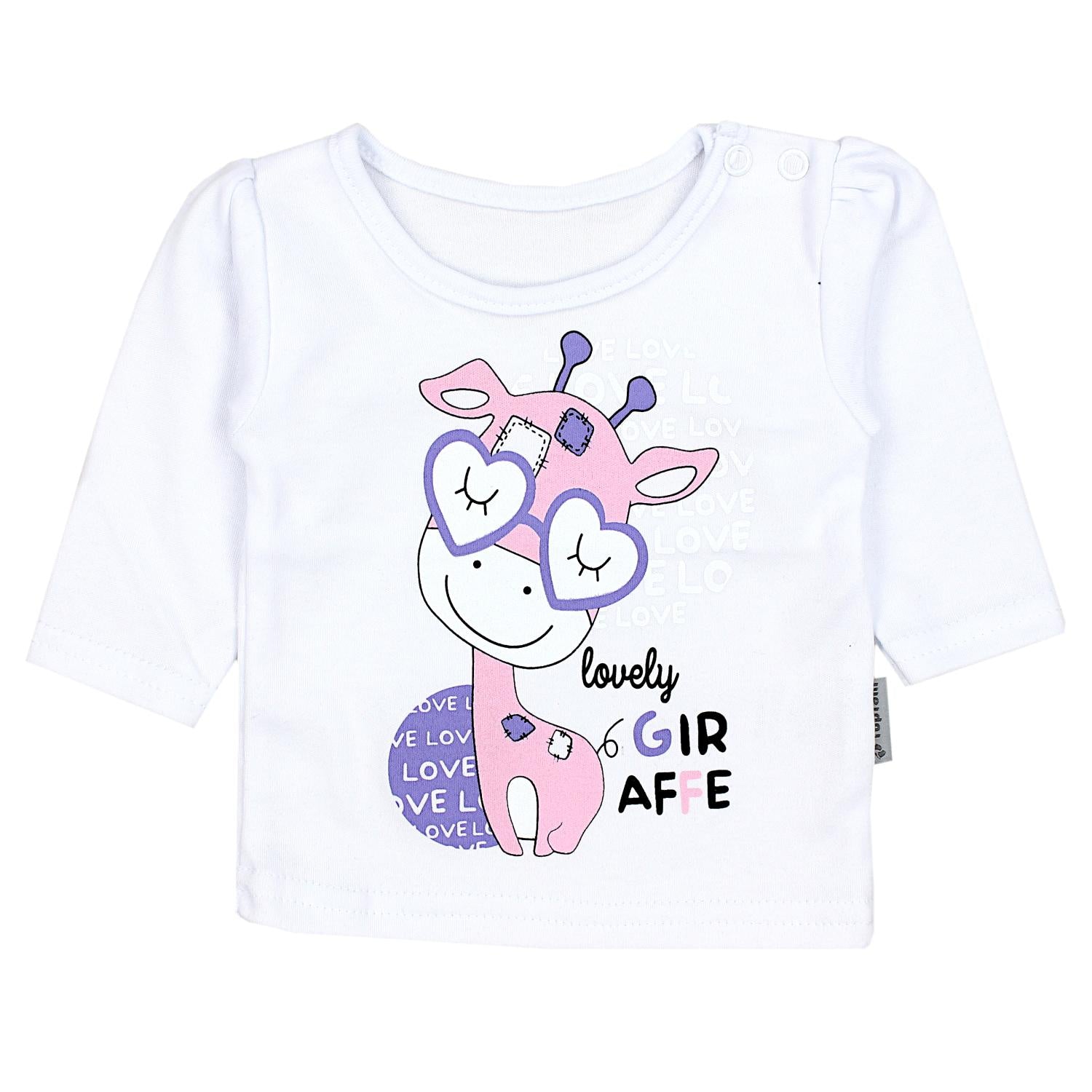 Baby Mädchen Langarmshirt 5er Set