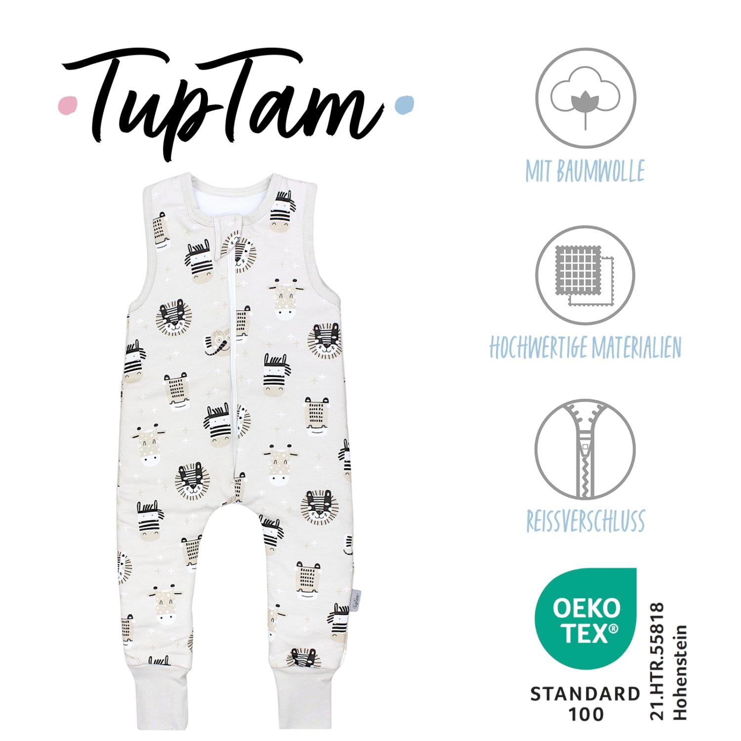 Schlafsack mit Füßen 2.5 TOG