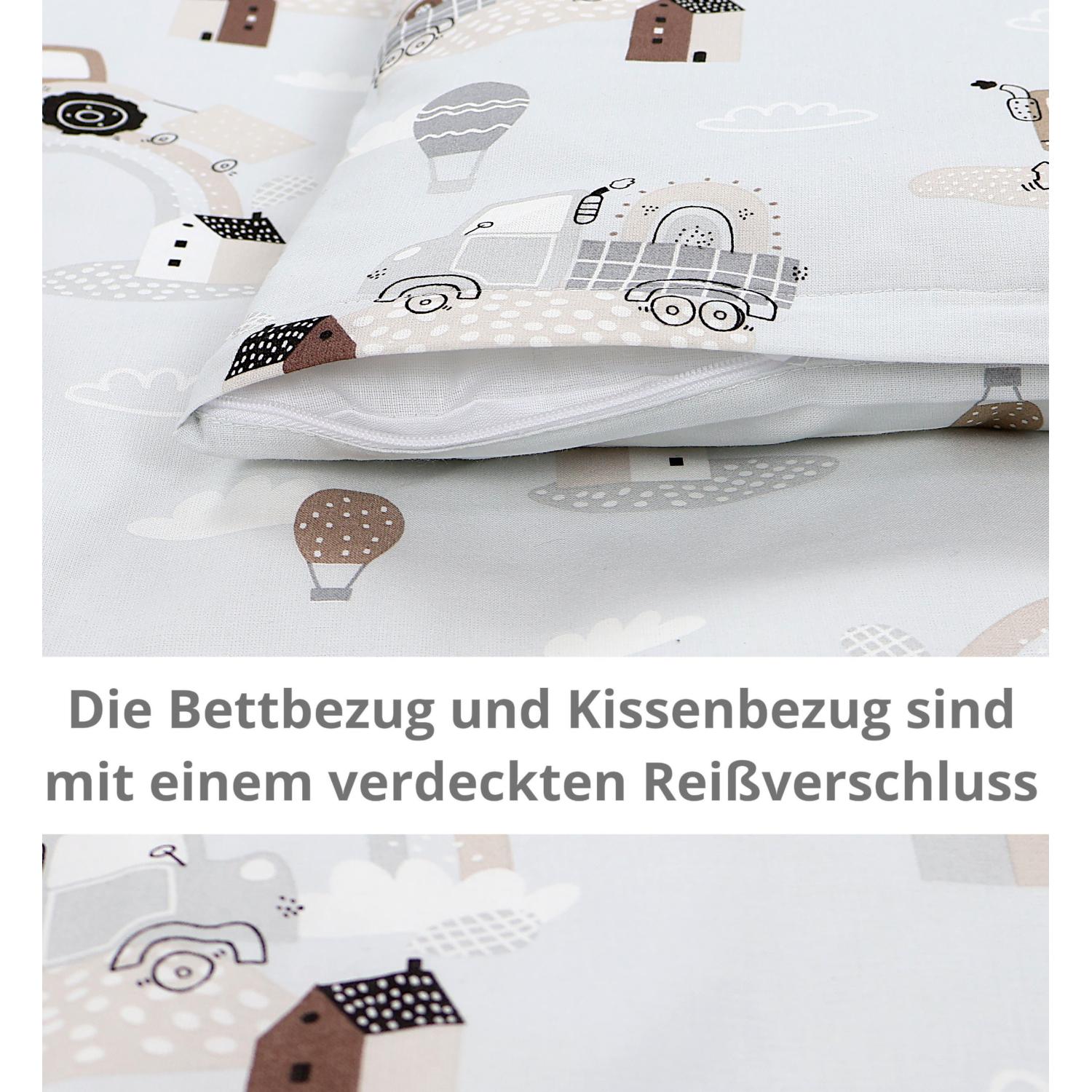 Bettdeckenset (4-teilig)