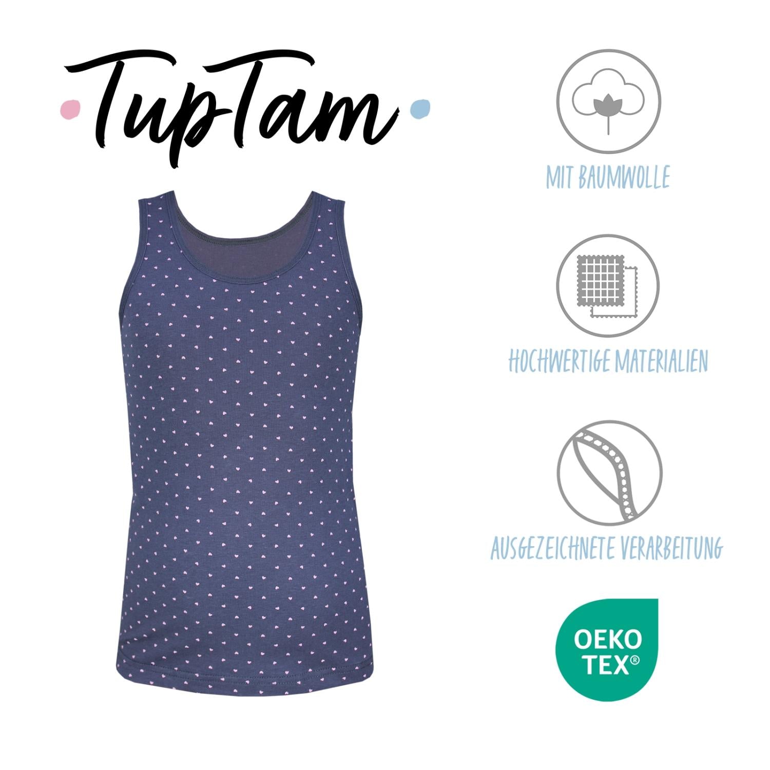 Unterhemd Ärmellos - 5er Set