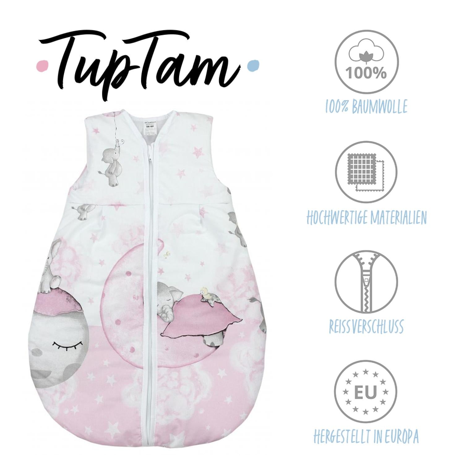 Kugelschlafsack ohne Ärmel 2,5 TOG