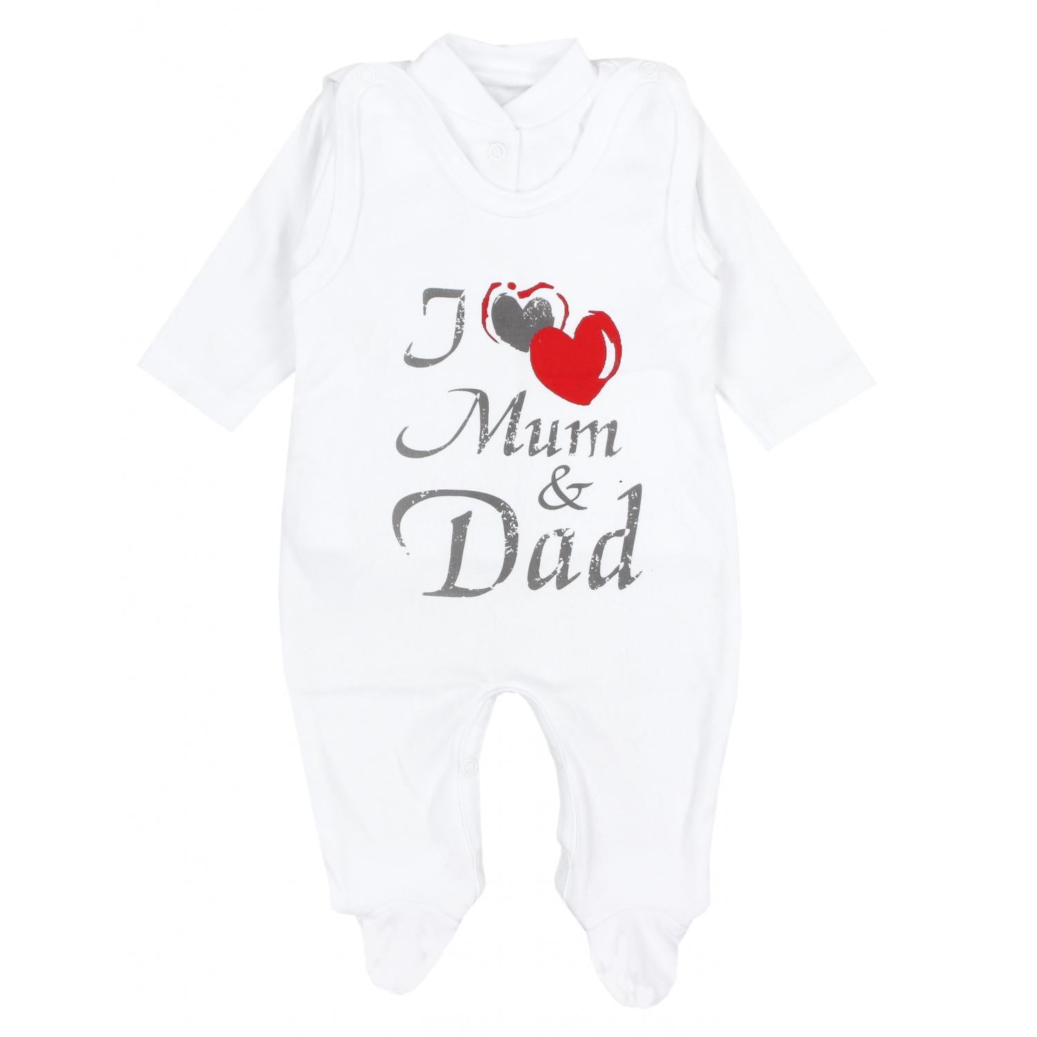 Strampler mit Langarmshirt- Set