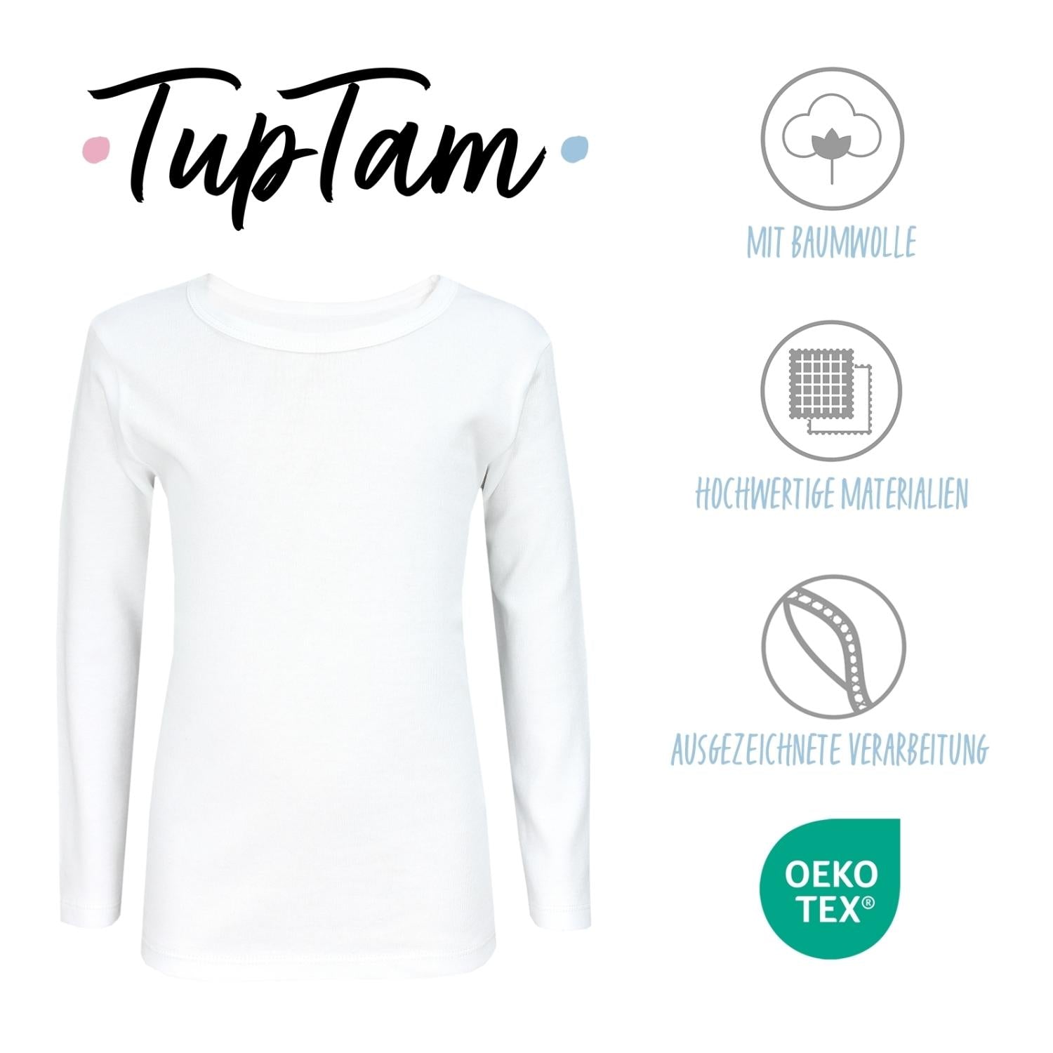 Unterhemd Langarm - 3er Set