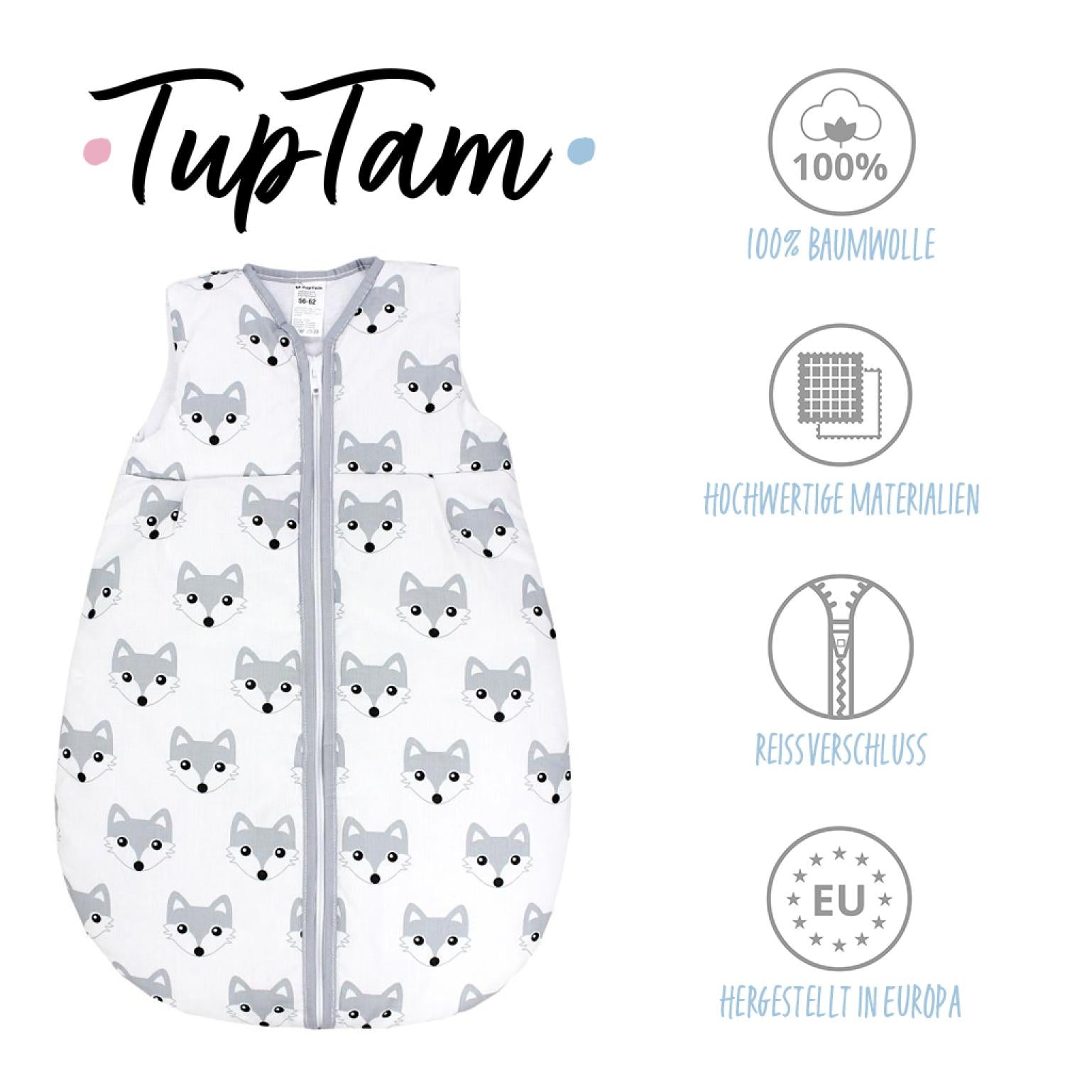 Kugelschlafsack ohne Ärmel 2,5 TOG