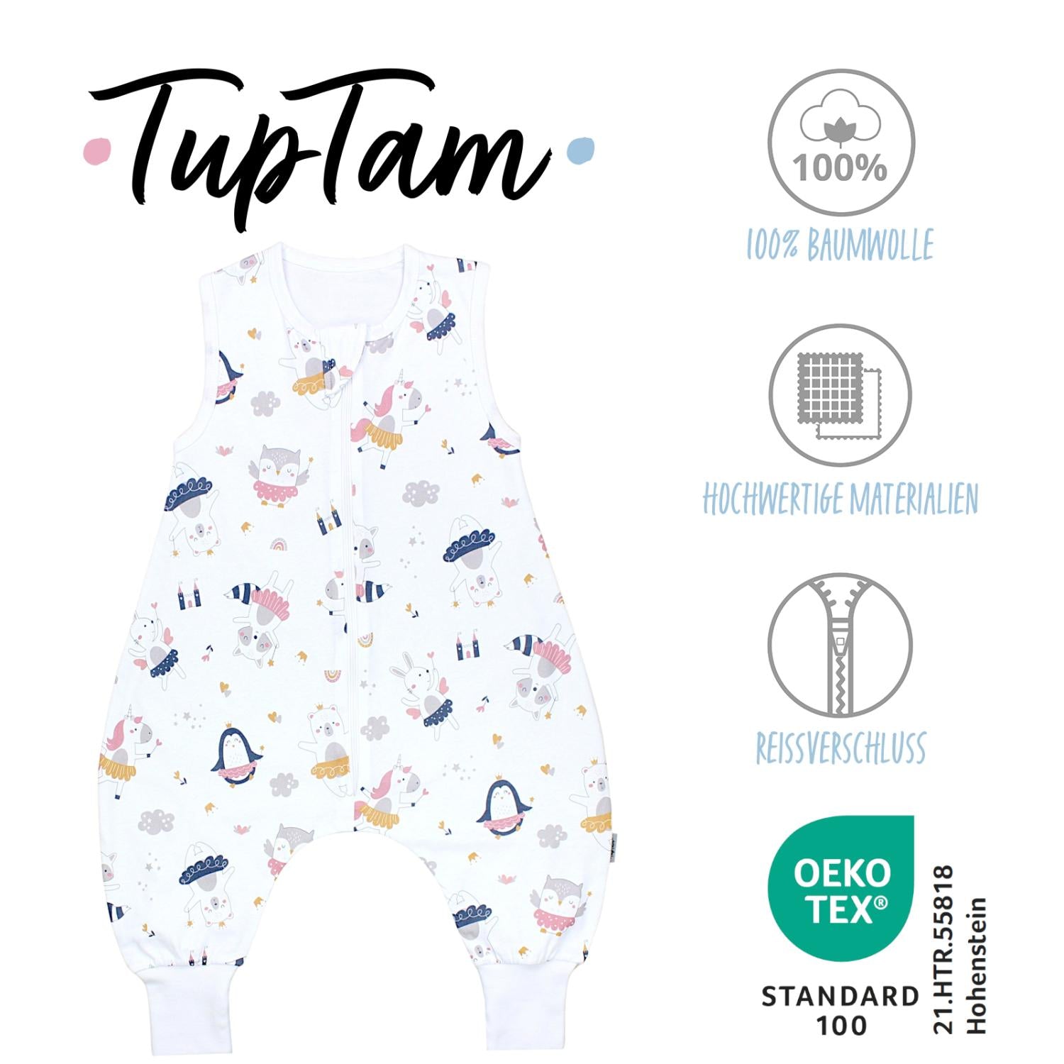 Schlafsack mit Beinen 0.5 TOG